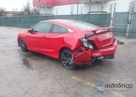2019 Honda Civic Sport из США, поврежденный, VIN 2HGFC4B80KH303422